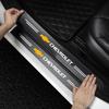 Накладки на пороги автомобиля из углеродного волокна Наклейки для Chevrolet Cruze Impala Malibu Silverado Cobalt Impala Onix Tahoe