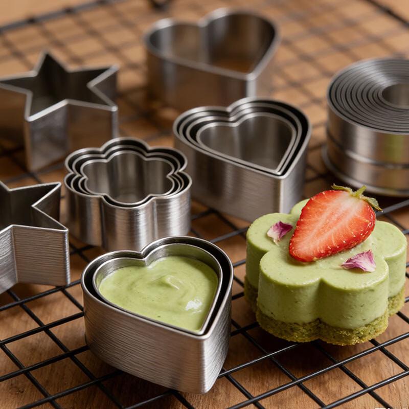 Набор форм для выпечки из нержавеющей стали в форме капель воды