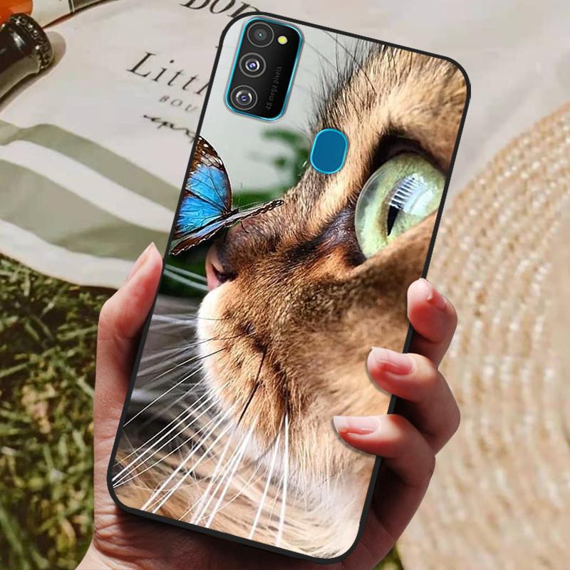 Чехол для Samsung Galaxy M21 M30S M31 A21s, мягкий силиконовый чехол для задней панели телефона Samsung M31 A21S M30s M21, чехол Funda M 30 s