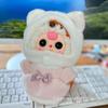 Силиконовая кукла для лица 20 см в куртке с кошачьими ушками - Зимний Новый год DIY наряд
