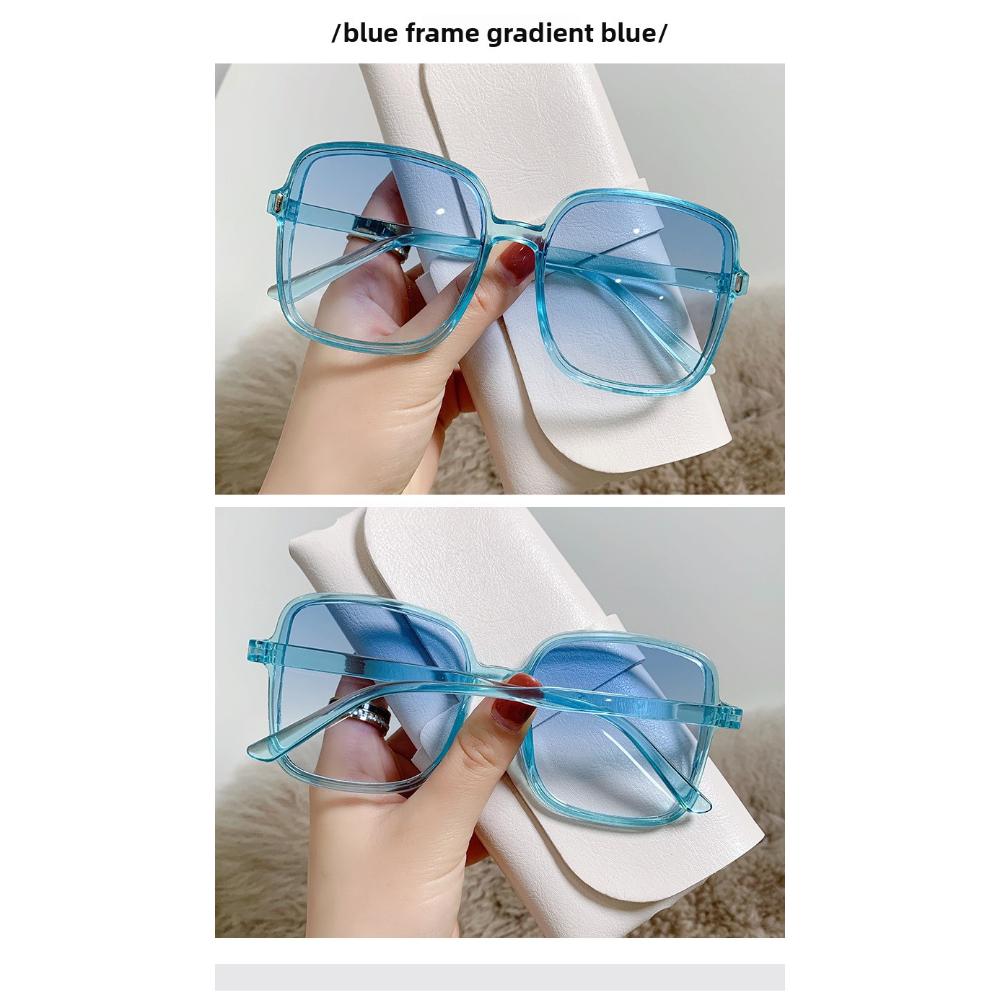 Солнцезащитные очки Rice nail square женские солнцезащитные очки постепенно меняют цвет новые очки женские тенденции защита от ультрафиолета