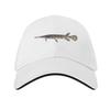 Spotted Gar (Lepisosteus oculatus) Baseball Cap custom caps Bobble Hat fishing hat funny hat Womens Beach Visor Unisexs