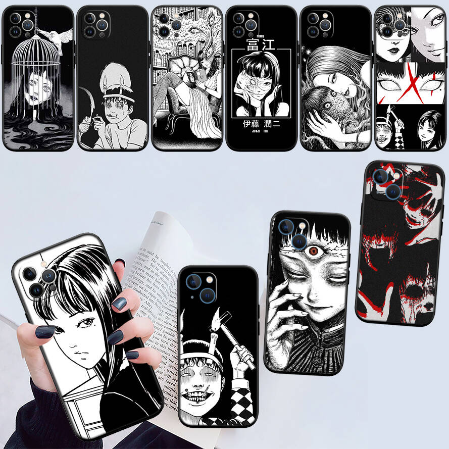 Junji Ito Tomie Phone Case for Xiaomi Poco C40 C51 C50 C55 C65 C71 C75 C85 F8 F7 F6 F5 F3 F2 X7 X6 X4 X3 X2 M7 M6 M5 M4 M3 M2 Pro