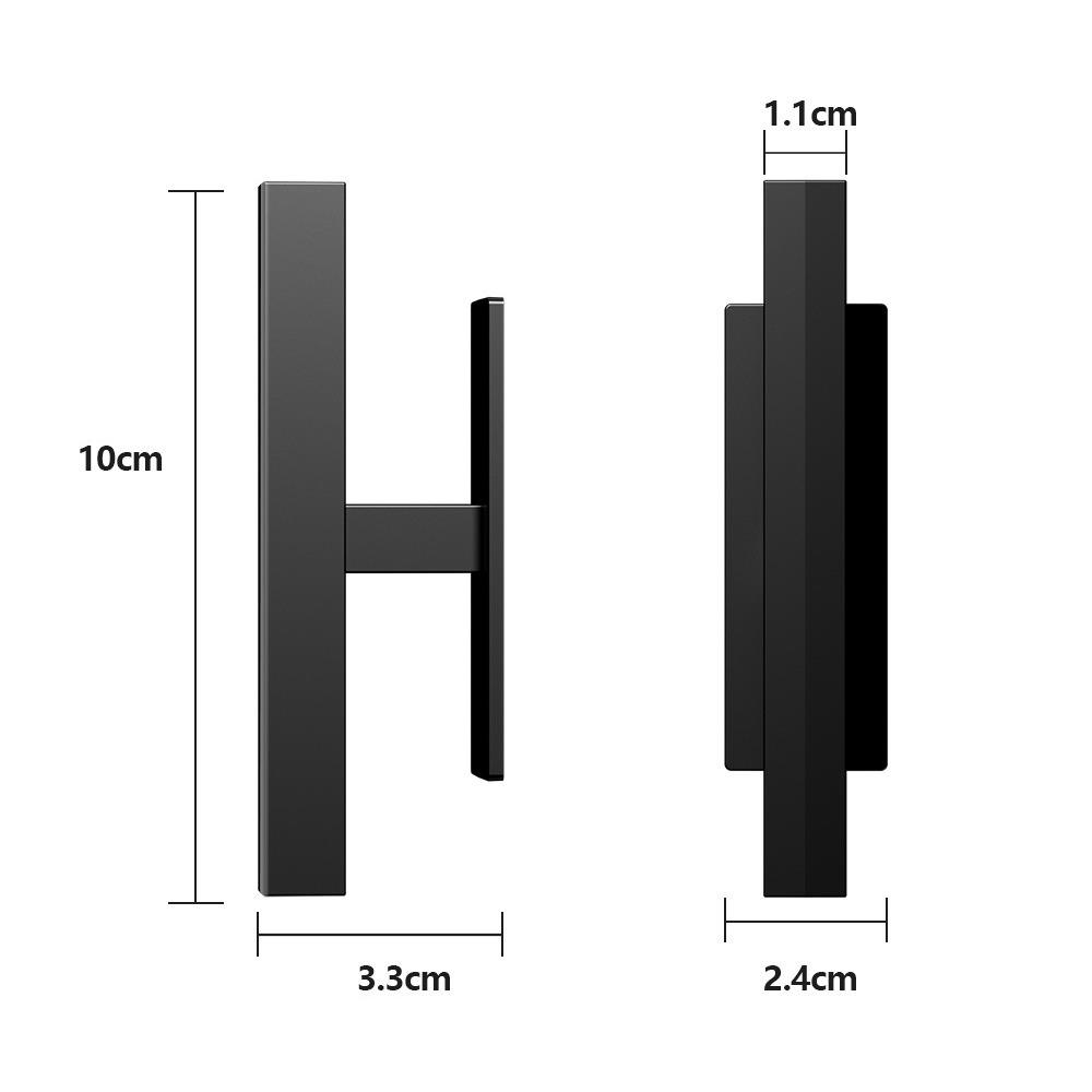 2Pcs Hardware Door Knob Self-Adhesive Door Handlebar Fashion Door Handle  Cupboard