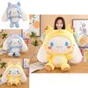 Sanrio Plush Toy Pillow Cinnamoroll Animal Tiger Rabbit Kids Gift Decor