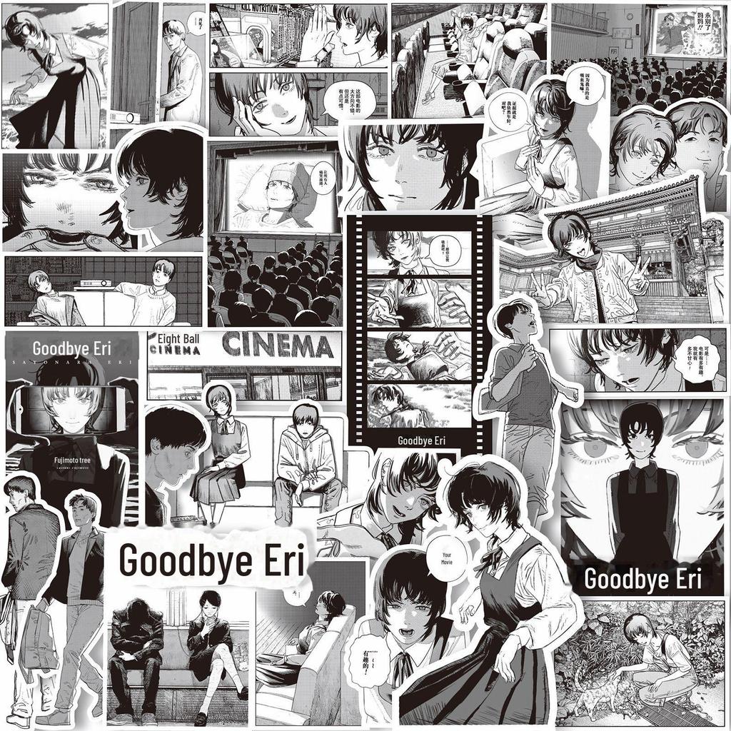 1000 черно-белых аниме-наклеек: Demon Slayer, One Piece и многое другое для украшения блокнота