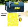 1pcs New Self Adhesive Letter Stickers Waterproof 2 Inch Mailbox Numbers Vinyl Stickers Alphabet Decals Car Laptop Scrapbook