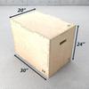 Aokedu Wooden 3-in-1 Plyo Jump Box