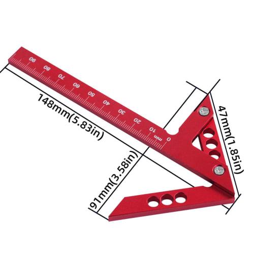 Square, Right Angle Ruler, Center Finder, Center Gauge, 45 Square, Stop Square, Right Angle Ruler, 45 Degree Ruler, Right Angle Clamp, Carpenter's Ma