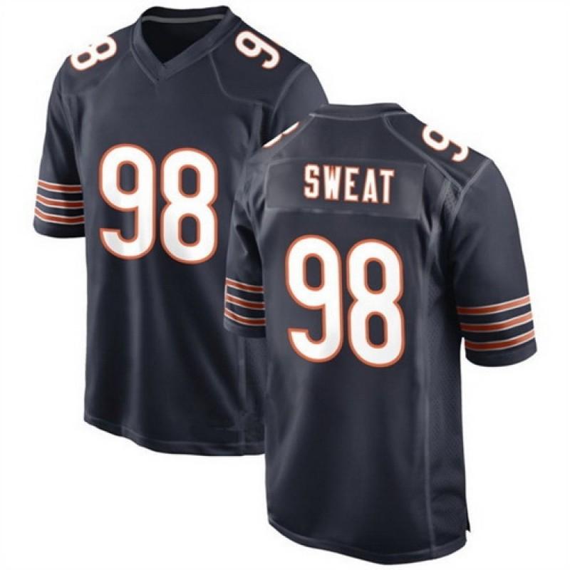 Chicago Bears Football Jersey - 52 MACK 1 FIELDS 18 WILLIAMS Mens Sports Game Uniform
