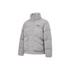 Li Ning CF Suo Stand Collar Short Solid Color Down Jacket Unisex Outerwear Jiangyan-Gray AYMT281-2