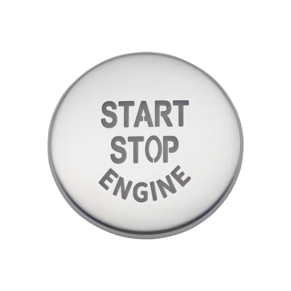 Подходит для BMW E87 E60 E83 E84 E89 E90 E91 E92 E93, кнопка запуска двигателя автомобиля, замена крышки, стоп-выключатель, аксессуары, декор автомобиля