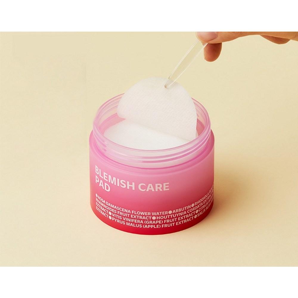 isoi Сыворотка Blemish Rose 35 мл + подушечки для устранения несовершенств 60 шт. набор + сумка для покупок, 2 набора