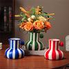 Flower Arrangement Vase Plant Pot Colorful Table Decoration Ornament Room Aesthetic Decor