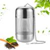 Ситечко для чая из нержавеющей стали, сито для заварки чая, мелкоячеистый чайный шарик с цепным крючком для листового чая, специй
