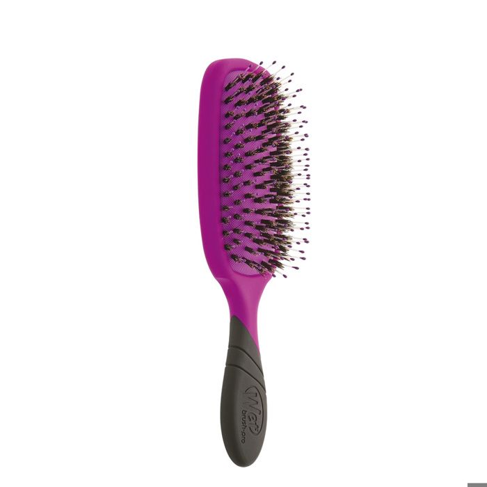 Распутывающая щетка - Wet Brush - Фиолетовая - 1 шт. - Натуральная щетина - Сияющий блеск