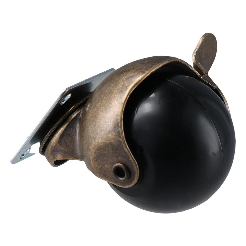 Сверхпрочные 1,5/2" шариковые колеса Мебельные колеса Латунное колесо Поворотная пластина Шариковые колеса