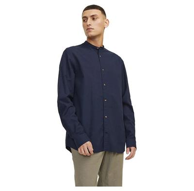 Jack & Jones Summer Band Linen рубашка с длинным рукавом