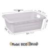 Zhishi Heavy-Duty Rectangular Plastic Strainer Basket