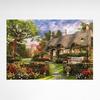 Картина «Мирный пейзаж виллы» 2000 элементов мини-пазл CA2014, популярные корейские пазлы