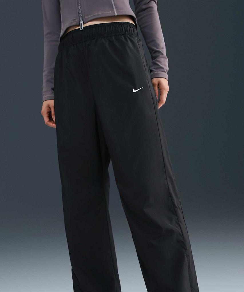 Nike Спортивные брюки Классические с завышенной талией и открытым низом W - Черный:Распродажа / Hv2325-010