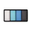 Unidcolor AHEZWDSG Палетка теней для век 4 цвета, Нет. 404