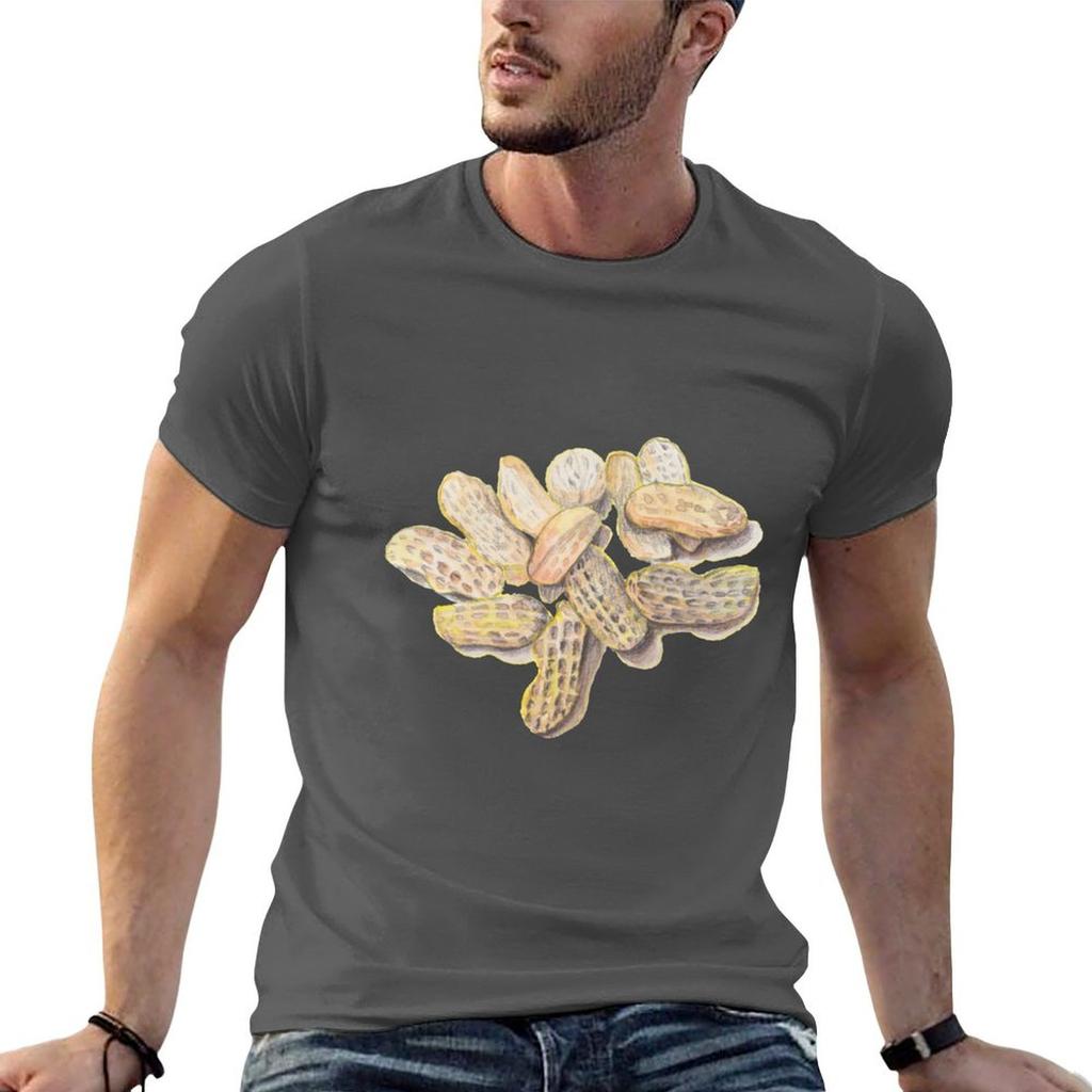 Im The Perfect Snack Just A Small Pile Of Nutty Peanuts Tshirt Retro Graphic Print Tshirt