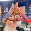 Cartoon Pet Big Secret Keychain Cute Puppy Doll Men and Women Bag Pendant Car Key Chain Gift