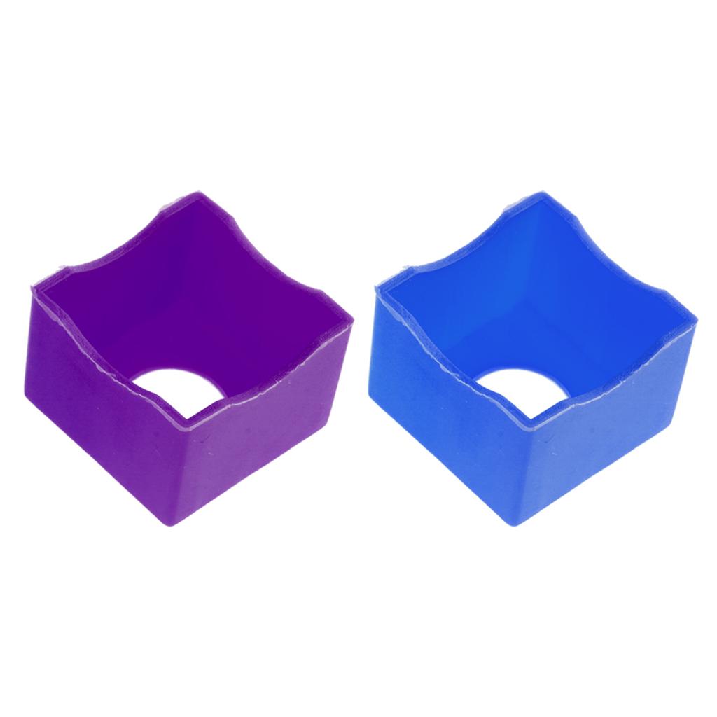 2Pcs Billiard Chalk Case Billiard Chalk Holder Chalk Storage Billiard Chalk Protective Cover Billiard Cue Chalk Holder