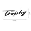 Metal Trophy Badge  Emblem Car Rear Truck Window Stickers Decals Car Styling For Morris Garages M-G MG5 MG6 ZS HS MG3 XPower