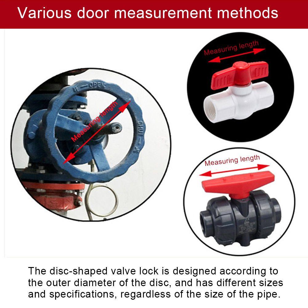 Tank Gate Valve Valve Tank Gas Bottle Ball Master Lock Valve Locking Disc Rotating 1-2.5 Inch