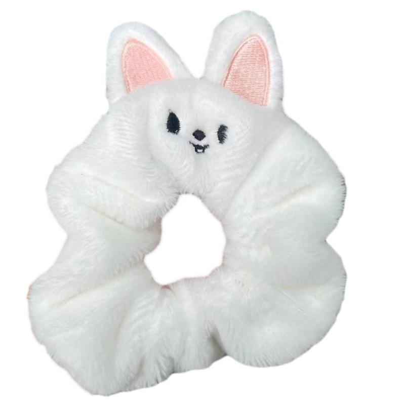 Повязка на голову с кроличьими ушками, многофункциональные кольца для волос на Хэллоуин, красивая резинка для волос для женщин разного возраста