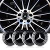 56/60/65 мм Для Mercedes Benz W211 W203 W204 W210 W124 AMG W202 CLA W212 W220 W205 Наклейки на центральные колпачки ступицы колеса Автоаксессуары