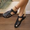 Summer Shoes Women Sandals Open Toe Sandals For Women Retro Women's Shoes Soft Ladies Shoes Elegant Footwear Women Sandal Female