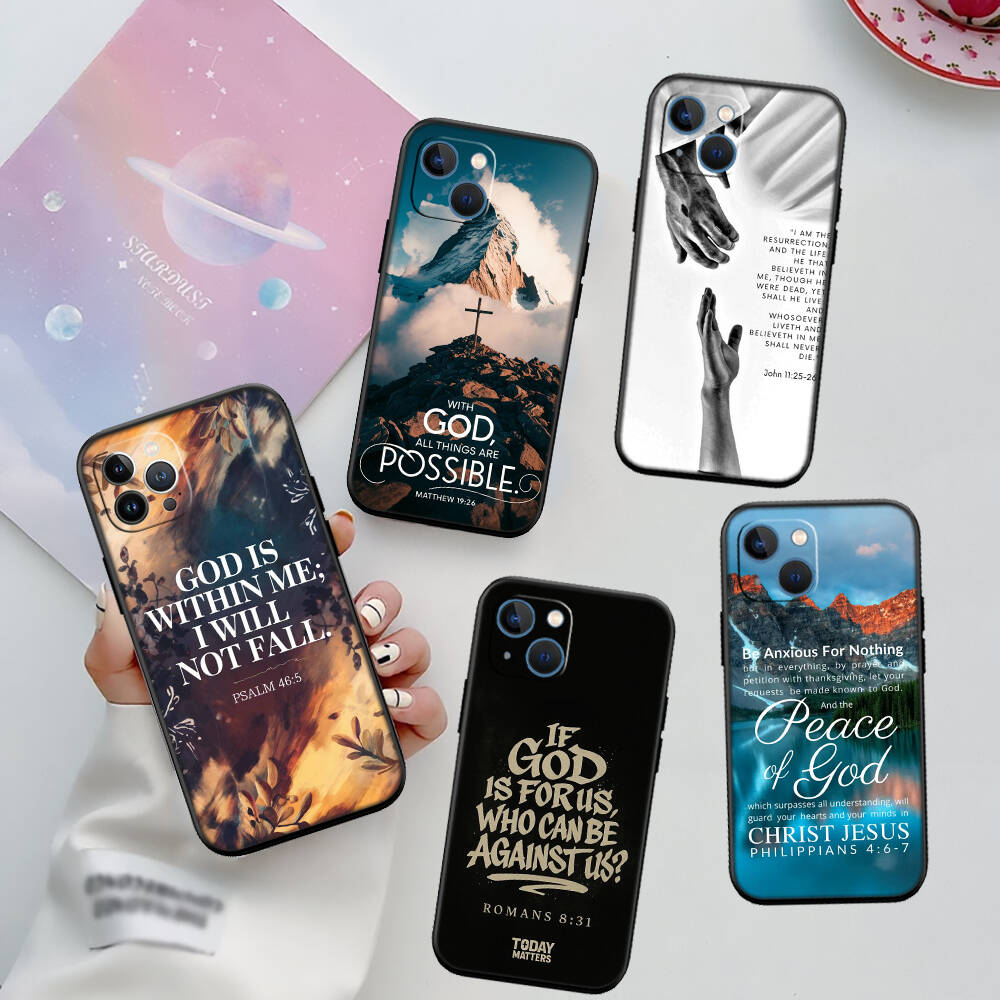 Bible Verse Jesus cross New Phone Case for Redmi Note 8 9 10 11 11S 10C 10X 10A 10T 9A 9C 9T 9S 8T Pro Max Plus Prime