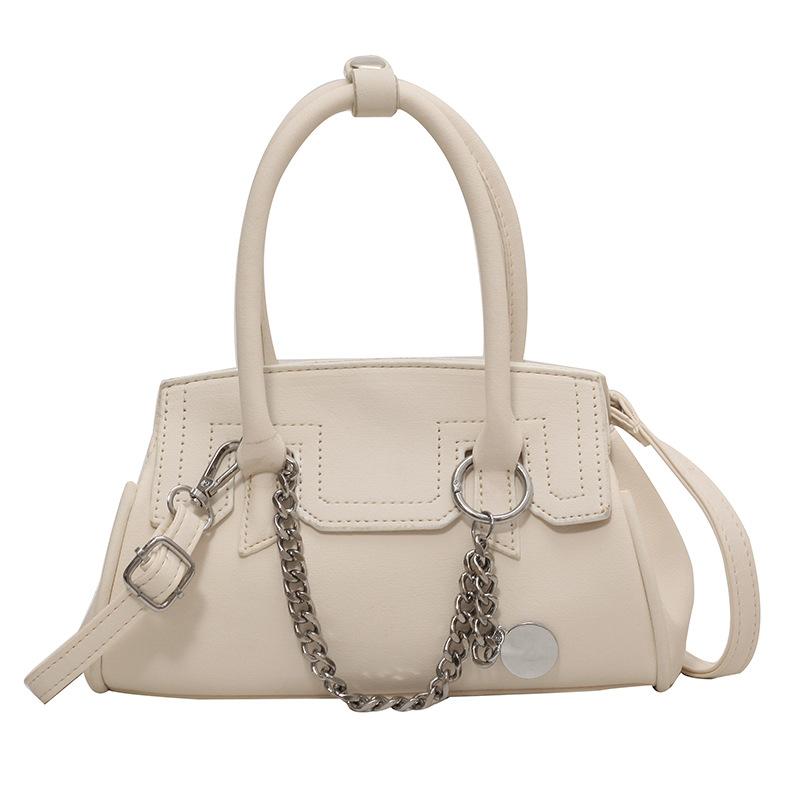 Простые универсальные женские сумки через плечо, классические мягкие ручки, женские маленькие сумки, весенняя мода, сумка на одно плечо