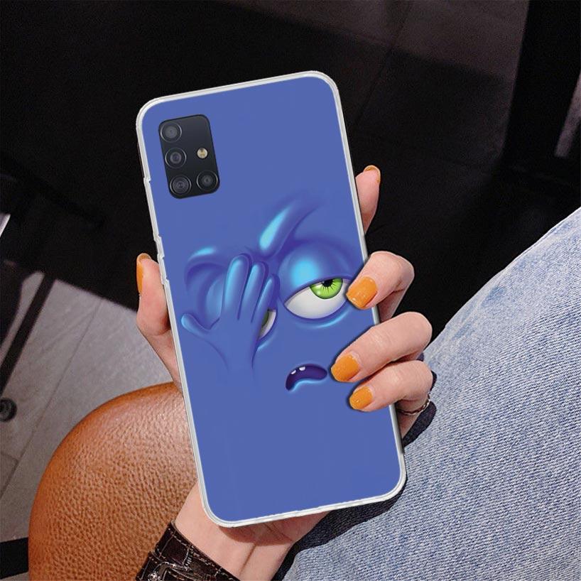 Забавный чехол для телефона Samsung Galaxy A52 A32 A22 A12 A51 A31 A50S A30S A20S A10S Note 20 Ultra 10 Plus S10 A72 A71 Galaxy A5