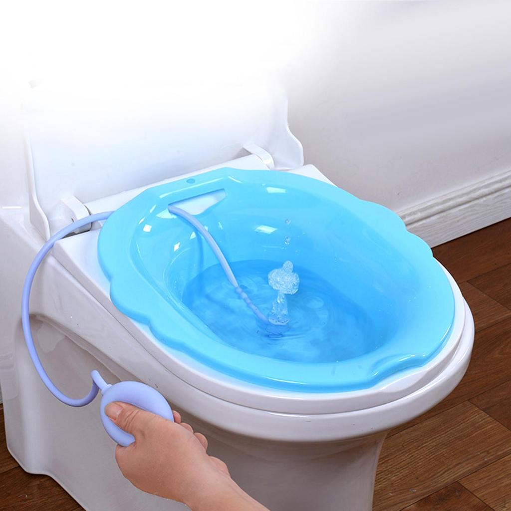 Comfortable Bathroom Toilet Seat for Women - Wide Seating Area Elderly