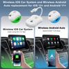 2-в-1 беспроводная автомобильная система IOS Android автоматический адаптер Plug and PlayQuick автоматический