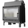 Steel fireplace KRATKI BLANKA 16 kW Ø 200