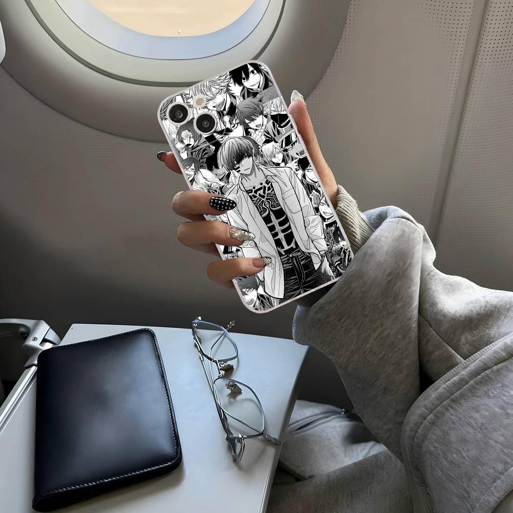 Горячий Аниме Чехол для Телефона T-Tougen A-Anki Для IPhone 17 16 15 14 13 12 11 Pro Max 13 12 Mini 17Air 16e Прозрачные Чехлы