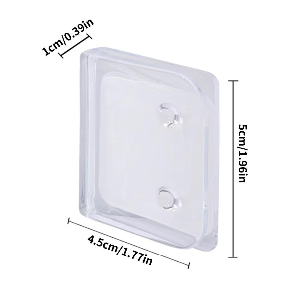 2/4/6/8Pcs Transparent Curtain Closure Clip Windproof Curtain Fixing Buckle  Toilet Curtain