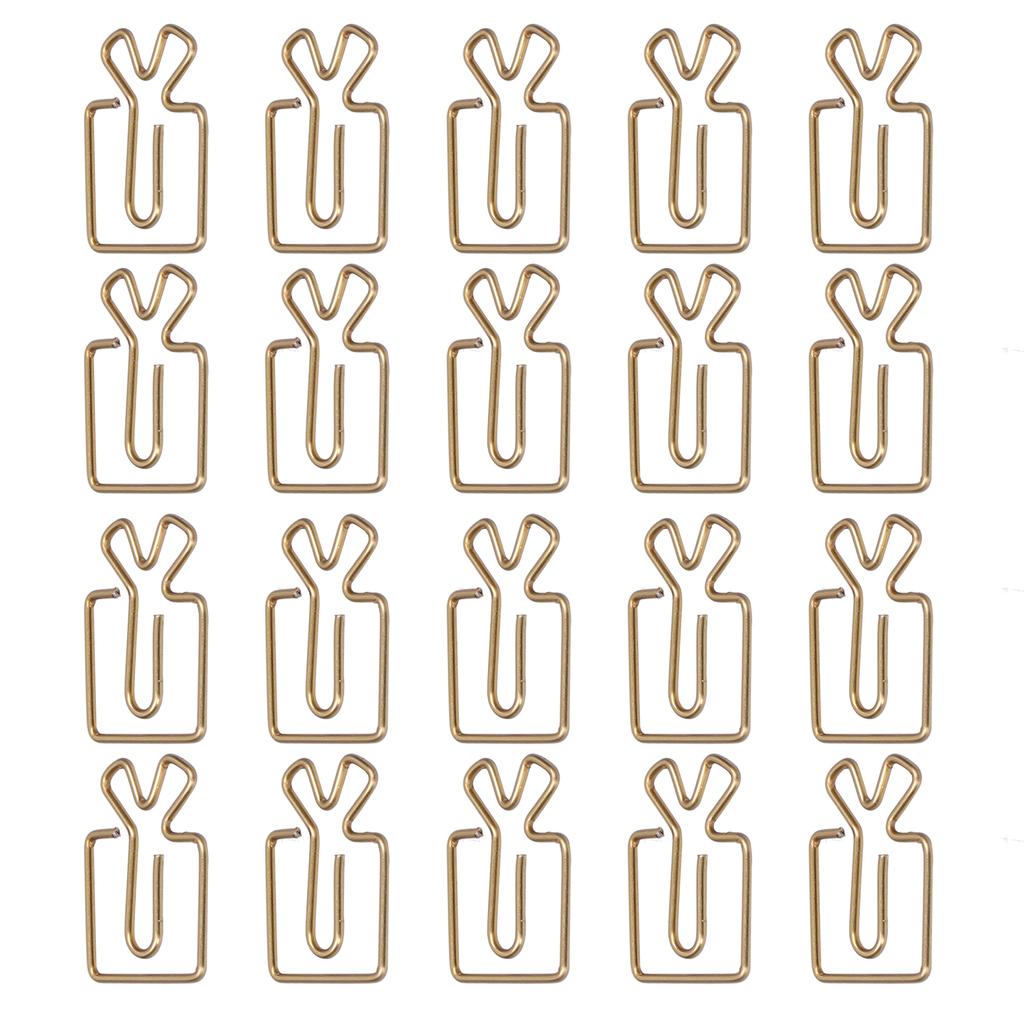 Скрепки Железные Антикоррозийное Покрытие Прочные Невыцветающие Легкие Портативные Красивые Pra