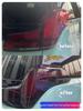 Black Warrior Smoked Headlight & Center Pillar Film for 25 Toyota Alphard Models - TPU Gloss Black