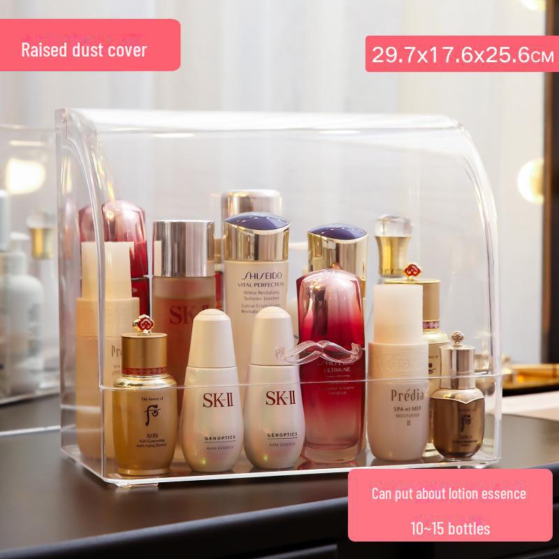 Акриловый пылезащитный органайзер для косметики и кистей
