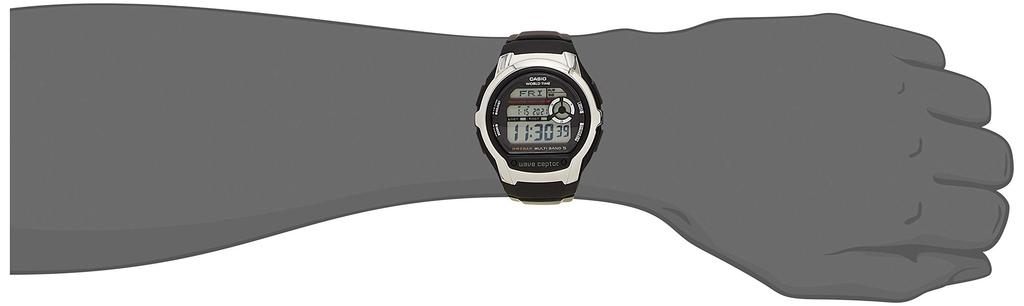 Casio Wave Ceptor Super Illuminator Тип LED Черные WV-M60R-1AJF Мужские Радиоуправляемые Часы, (Свет высокой яркости),