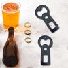 2 шт. металлическая открывалка для бутылок пива, газировки с веревкой портативная многофункциональная открывалка для бутылок с брелком подарок для любителей активного отдыха