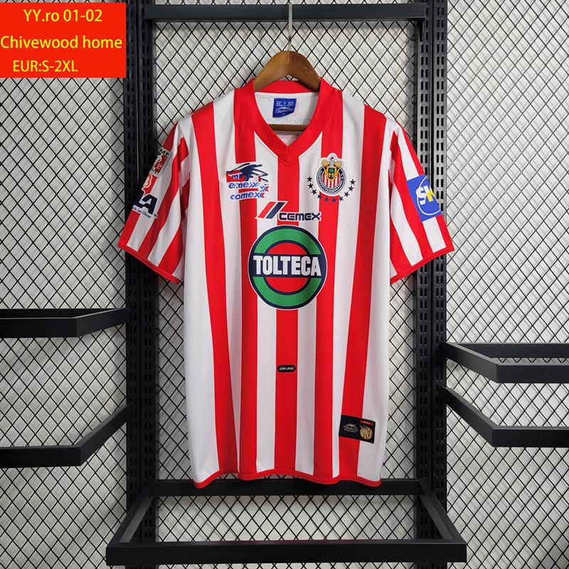 Прямая поставка взрывной ретро спортивной футбольной майки Cougar Chivas Pachuca слим-фит быстросохнущей