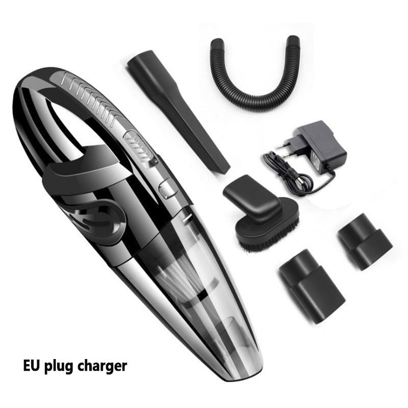 Беспроводной автомобильный пылесос высокой мощности портативный ручной пылесборник для дома сильное всасывание