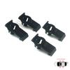 ECF5012 4 Pieces Window Regulator Repair Fixer Clips 51338254781 for BMW X5 E53 1999-2006